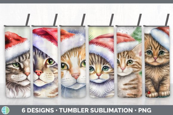 Christmas Cat Tumbler Bundle: Illustrations Review