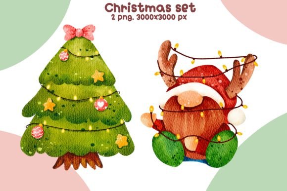 Christmas Gnome Clipart: Festive Illustrations for Blogs