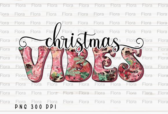Christmas Vibes Rose Leopard Retro PNG: Festive Illustrations