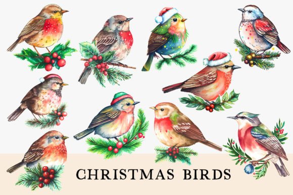 Christmas Watercolor Birds: A Designer's Stitch Review