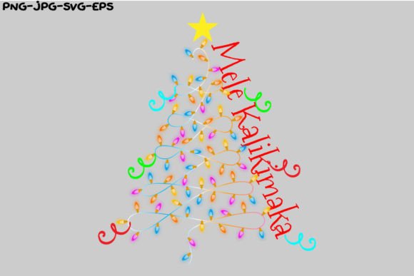 Mele Kalikimaka Christmas Illustrations Review
