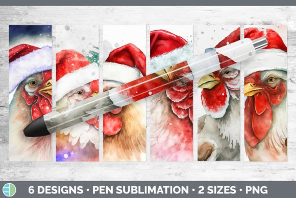 Review: Christmas Chicken Pen Wraps Epoxy Subl Design