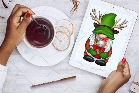 Review: Christmas Gnome PNG Clipart for Holiday Embroidery